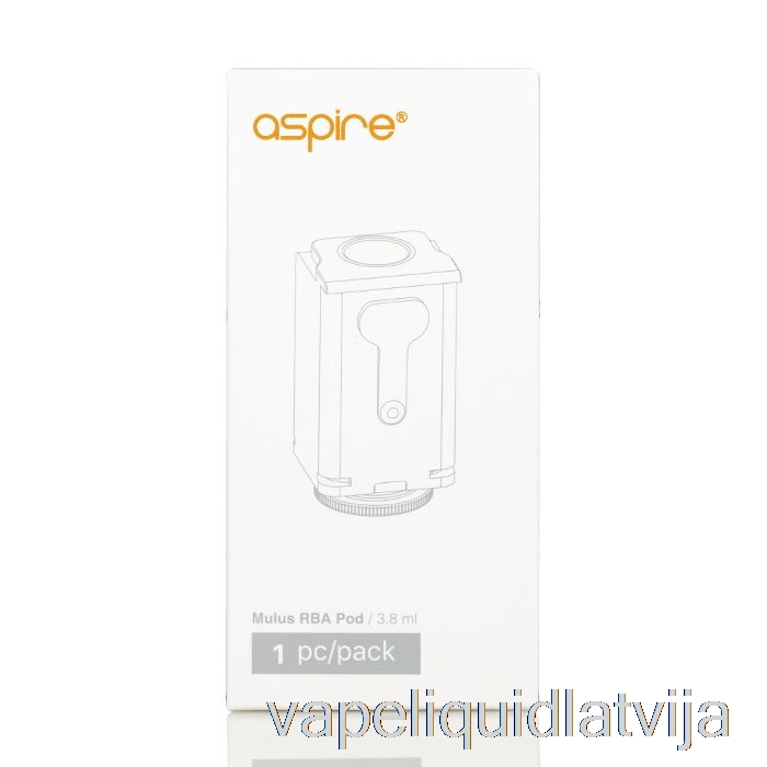 Aspire Mulus Rba Pod Un Spole Vape šķidrums